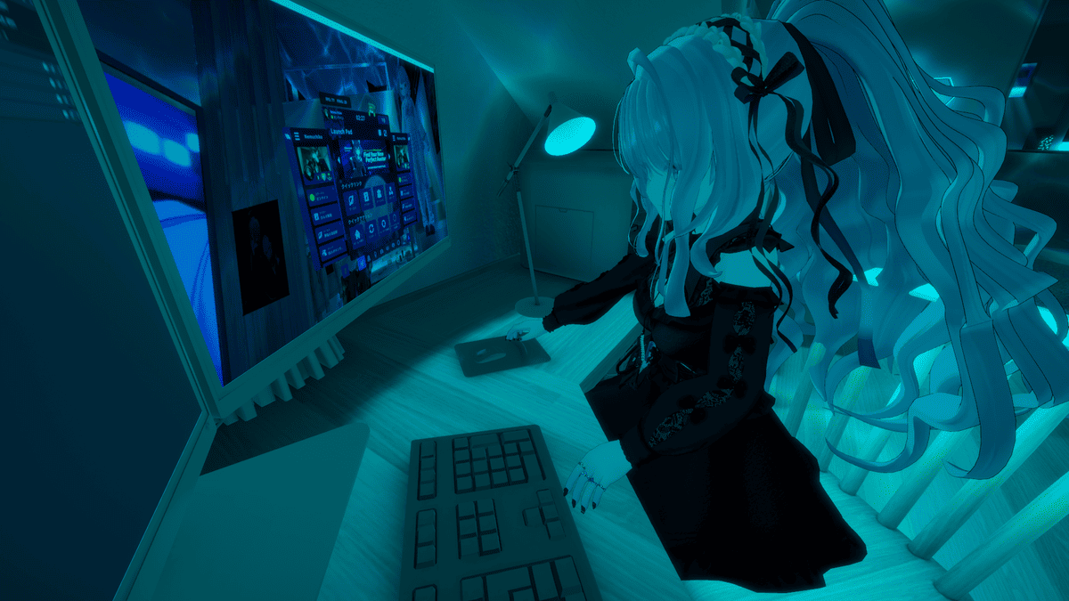 VRChat 無言勢 デスクトップ